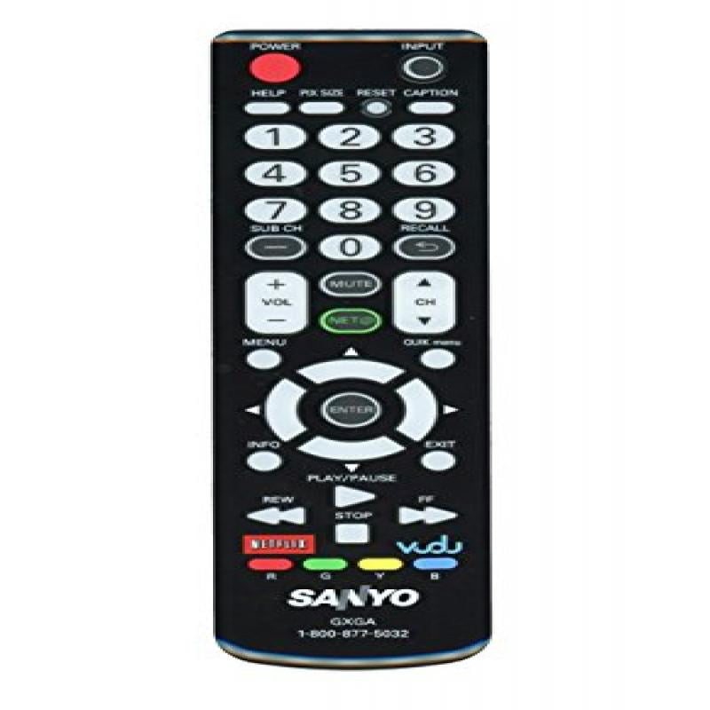 Original Sanyo GXGA LCD TV Remote Control Supplied with