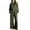 Army Green_#06, variant on Sewkxo Women 2 Piece Outfits 2026 Fall Sweatsuits Crewneck Sweatshirt Wide Leg Sweatpants Lounge Sets Tracksuit,Khaki L