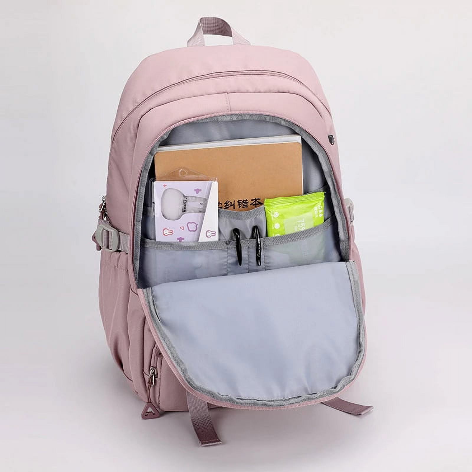 Lvelia School Bag for Girls,School Backpacks for Kids,Cute Bookbags,Pink, Girl's, Size: 18.1 x 11.8 x 7.5