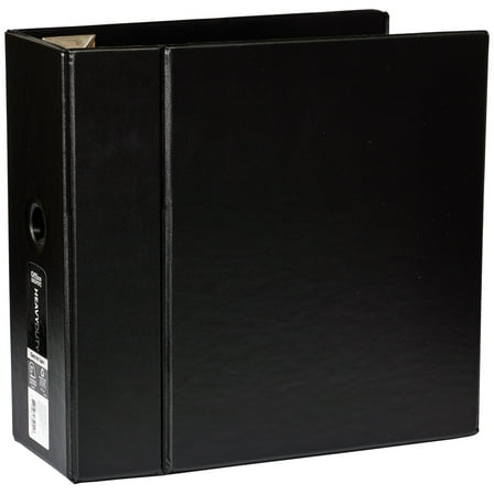 Office Depot® Brand Heavy-Duty D-Ring Binder, 5" Rings, 59% Recycled, Black