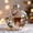 Deer, variant on 2026 Wildlife Wonders Collection Crystal Glass Ornament, Vivid 3D Animal Christmas Decoration, Luxury Winter Holiday Tree Dcor & Gifts, Christmas Ornaments Balls Winter Holiday