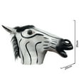 thumbnail image 3 of Funny Animal Horse Head Mask for Halloween Party Masquerade Ball Stage Performance Live Streaming Prop Cosplay Comedy Show, 3 of 6