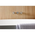 thumbnail image 3 of Kingston Brass KS5021AX  Two-Handle Wall Mount Roman Tub Faucet, Polished Chrome, 3 of 7