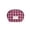 Red, variant on Travel Makeup Bag for Women, Vintage Plaid Canvas Cosmetic Organizer with Handle, Small Portable Toiletry Bag for Daily Use & Weekend Trip