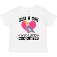 thumbnail image 3 of Inktastic Cockatiel Just A Girl Who Loves Girls Toddler T-Shirt, 3 of 5