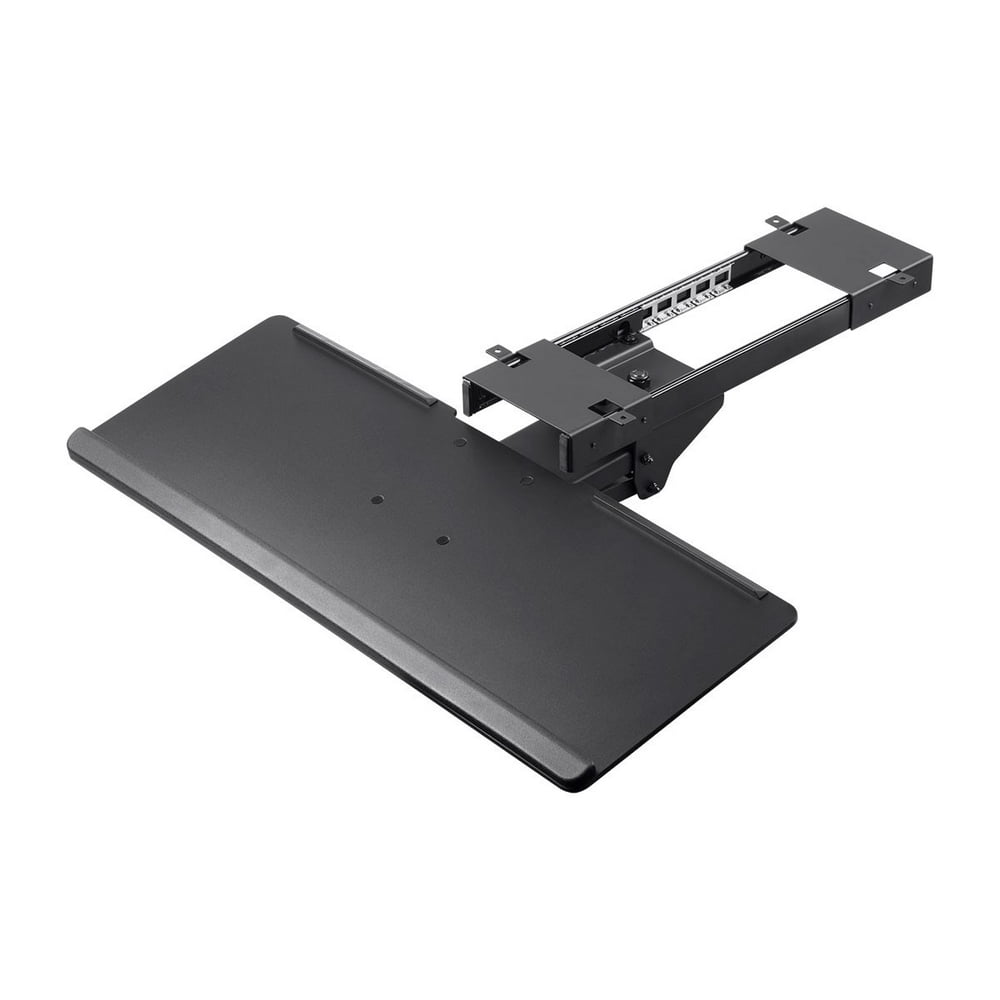 Monoprice Adjustable Ergonomic Keyboard Tray Black With Full Size