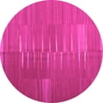 thumbnail image 1 of Ahgly Company Indoor Round Oriental Pink Traditional Area Rugs, 6' Round, 1 of 4