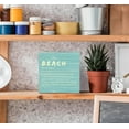 thumbnail image 4 of Zomyto 7"x7" Beach Sign Wood Box Sign Desk Decor,Coastal Decor,Beach Decorations For Home,Light Blue Decor,Beach House Wooden Box Sign, 4 of 6