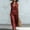 Wine women's two piece set a1, variant on Cagogo Women's 2 Piece V Neck Sleeveless Shirt Wide Leg Pants Set Casual Solid Boho Vacation Outfits Loose Two Piece Lounge Matching Sets Tracksuits Travel Resort Wear Clothes, Khaki 2XL