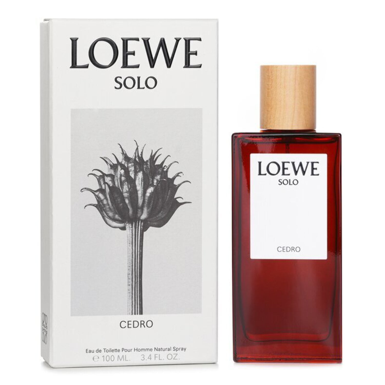 Loewe 263313 1.7 oz Solo Cedro Eau De Toilette Spray for Men