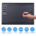 thumbnail image 2 of TFixol Professional Graphics Tablet 10x6 Inch 5080 LPI Battery-Free Electromagnetic 8192 Levels Black, 2 of 7