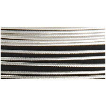 Beadalon Stringing Wire, Silver-Plated