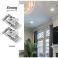 thumbnail image 3 of ELAYARD 12pcs Retrofit Recessed Light Clips Silver For Lighting Projects With Spring Shape, 3 of 8