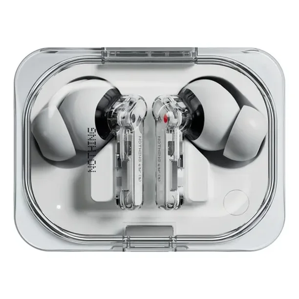 Nothing Ear(a) Auriculares inalámbricos,45dB con cancelación de Ruido 46mAh 42.5H de autonomía,BT 5.3 IP X2 Dual Buds 6 micrófonos Blanco