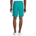 thumbnail image 5 of Athletic Works Men's & Big Men's 9" Active Soft Shorts, Sizes S-3XL, 5 of 5