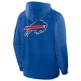 thumbnail image 2 of Men's Fanatics Royal Buffalo Bills Checkdown Pass Full-Zip Hoodie, 2 of 2