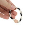 thumbnail image 5 of Unique Bargains 1 Pc Fashion Woven Hair Elastic Band for Home Beige Black, 5 of 5