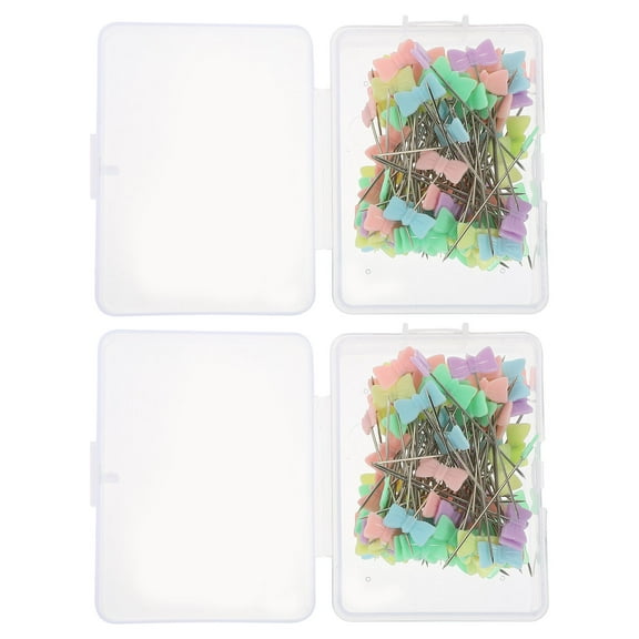 SEWACC 200Pcs Sewing Tools Equipment Assorted Color for DIY Crafting 3.9X1.2in