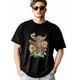 thumbnail image 2 of Camisetas de manga corta con estampado de vaca y girasol para hombre, cuello redondo, 2 of 8