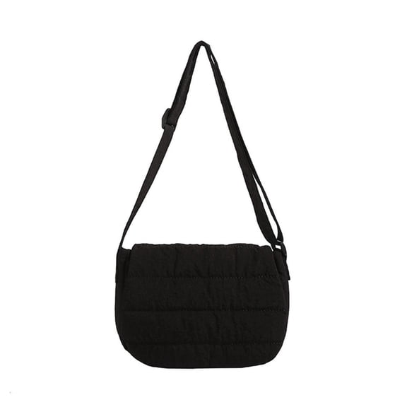 Giaone Fashionable Quilted Down Cotton Crossbody Phone Bag For Women Shoulder Purse