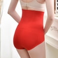 thumbnail image 5 of Fewfanhot Women's Plus Size High-Waisted Tummy Control Shapewear Briefs, Button Down Waist & Belly Slimming Stretchy Comfy Underwear for Body-Shaping, 5 of 6