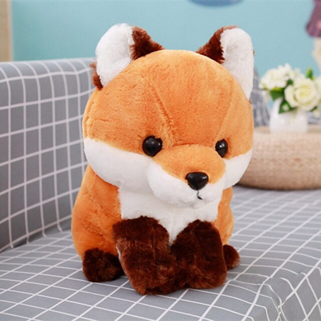 Peluche de zorro de cola larga Fivean 40cm unisex TANGGUOXIANG