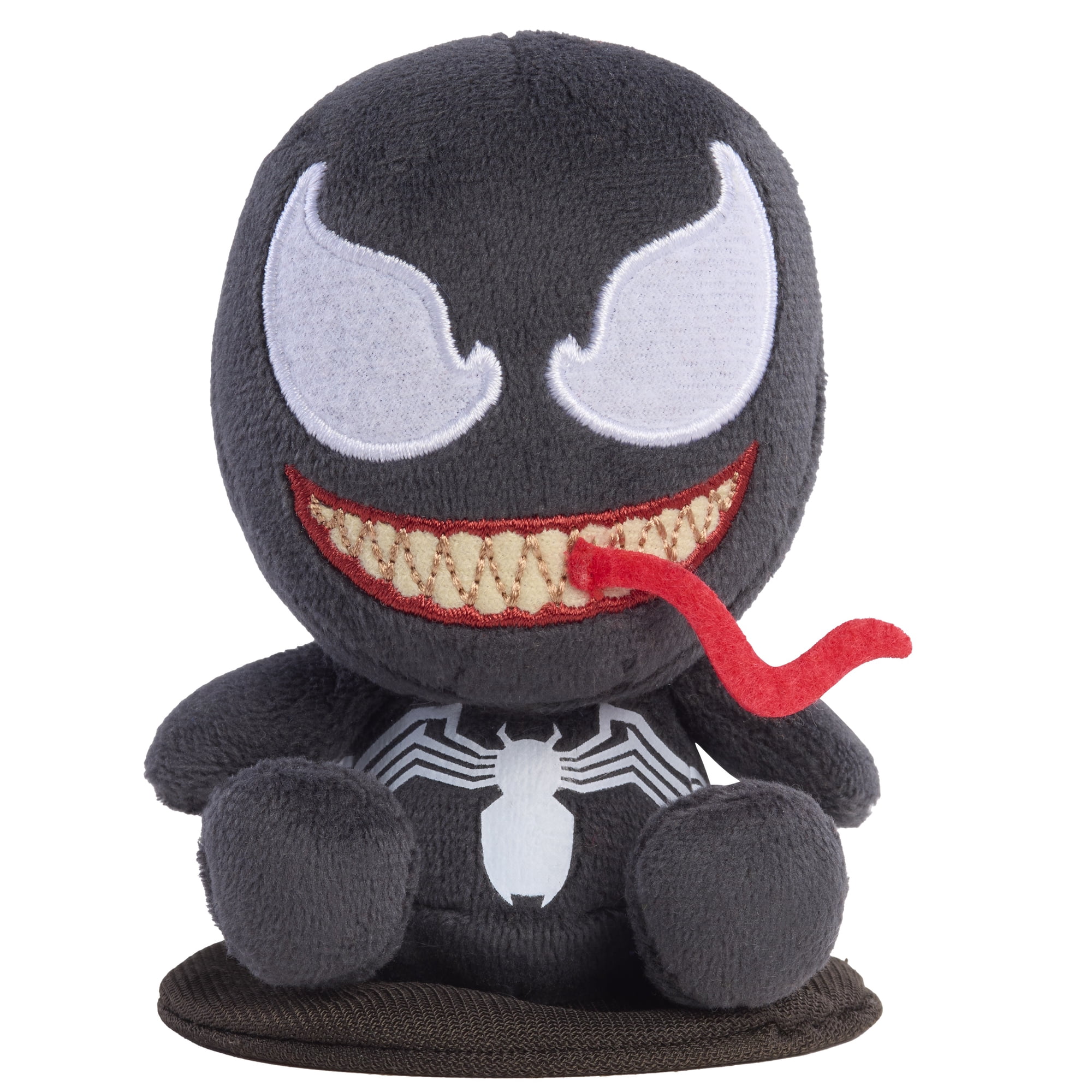 Marvel Venom l Perch'd 4-inch Shoulder Plush Stuffed Animal, Wearable Plush Shoulder Friend, Toy for Fans, Girls, Boys, Kids, Ages 2 and Up by Just Play