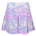 thumbnail image 2 of Snake Eyes Golf Ladies Pleated Knit Skort Fondant Pink [Animal Print] Small, 2 of 3