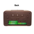 thumbnail image 2 of 13.8*7.7CM Wooden Alarm Clock with Light-Sensitive Date and Temperature, 2 of 9