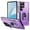 Purple, variant on TYJKeJi Case with Stander Holder Kickstand Drop Resistant Shockproof Case For Samsung Galaxy S25 Ultra