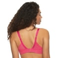 thumbnail image 3 of Paramour by Felina - Marvelous Side Smoothing T-Shirt Bra - Bras for Women, Seamless Bra, Lingerie for Women, Plus Size Bra (Color Options) (Fuchsia Rose, 42DDD), 3 of 3