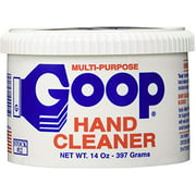 Goop Hand Cleaner and Laundry Stain Lifter Remover (Pack of 2) 14 oz, Waterless, Non-Toxic and Biodegradable, Removes Grease, Grass, Tar, Blood, Paint, Dirt, Mud