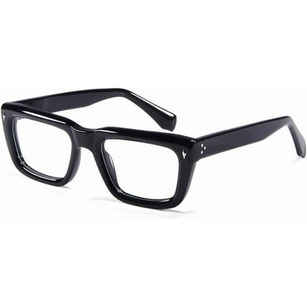 Big Rectangle Punk Acetate Glasses Frames Men Eyeglasses Women