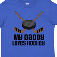 thumbnail image 4 of Inktastic Daddy Loves Hockey Sports Boys or Girls Toddler T-Shirt, 4 of 5