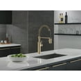thumbnail image 5 of Delta 18803-Dst Black High Arc Kitchen Faucet, 5 of 7