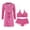 Hot Pink, variant on Love to Sleep Martini Robe Lounge Set (Women)