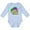 AE-Light Blue, variant on Inktastic Mardi Gras New Orleans Louisiana Jester Hat Boys or Girls Long Sleeve Baby Bodysuit