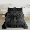 thumbnail image 2 of Feelyou Blue Kawaii Ribbon Bedding Comforter Set, Cartoon Polka Dots Twin Comforter Sets, Teens Boys Girls Kids Reversible Bedding Set, Microfiber Bedroom Decor, 2 Pieces, 2 of 8