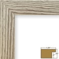 thumbnail image 3 of Craig Frames Bauhaus 125, 24x24 inch Picture Frame, Rustic Restoration White, 3 of 6