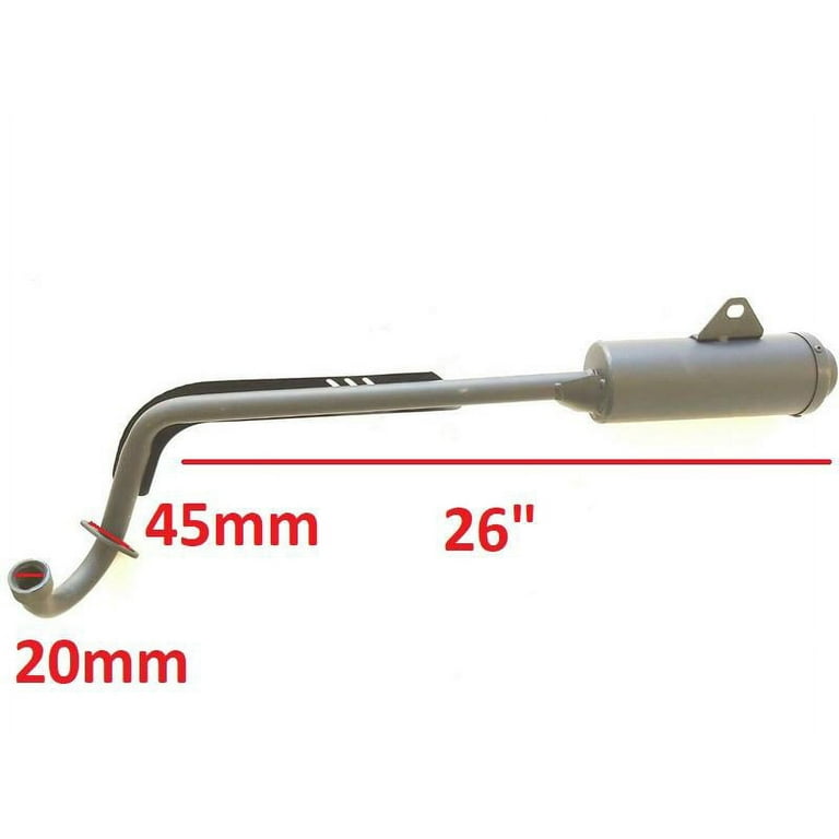Pit bike sale big bore exhaust