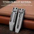 thumbnail image 5 of Aleación de Titanio Mini Llave de Múltiples Funciones Ajustable Llave Portátil Herramienta de Bolsillo Colgante Destornillador para Hombre, 5 of 5
