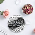 thumbnail image 4 of FMSHPON Music Black and White Watercolor Splash Set of 6 Round Coaster for Drinks, Absorbent Ceramic Stone Coasters Cup Mat with Cork Base for Home Kitchen Room Coffee Table Bar Decor, 4 of 6