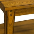 thumbnail image 4 of Lake House Medium Brown Square Lamp Table, 4 of 9
