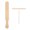 As shown, variant on 2pc Wooden Crepe Spreader & Spatula Set - Professional Tools for Any Crepe Pan