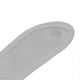 thumbnail image 3 of Cotton Baby Bib with Snap Fastener Double Layer Newborn Saliva Towel Dribble Cloth Pure Colour Grey, 3 of 4