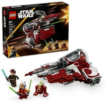 LEGO Star Wars: The Clone Wars Ahsoka's Jedi Interceptor Spaceship Building Toy - Kids Star Wars Toy for Boys and Girls, Ages 8  - Gift for Fathers Day - 75401