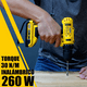 thumbnail image 3 of Taladro Desatornillador Inhalambrico 260w 1500 Rpm Kit Amarillo, 3 of 4
