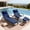 Deep Blue, variant on Mvpipi Pool Outdoor Lounge Chairs Set of 2,Outdoor Chaise Lounge w/ 5 Adjustable Back,Wicker Patio Pool Lounge Chair with Wheels for Poolside Deck Lawn,Lake Blue