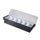thumbnail image 1 of Moyic Caja de almacenamiento Estuche de condimentos Accesorios para el hogar Utensilios de bar Contenedor de frutas conveniente Suministros Cocina y Comedor 5 rejillas, 1 of 5