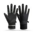 thumbnail image 1 of Guantes térmicos de otoño e invierno para mujer, ligeros, resistentes al viento, para ciclismo, antideslizantes, con pantalla táctil, a prueba de frío, para deportes al aire libre, 1 of 5